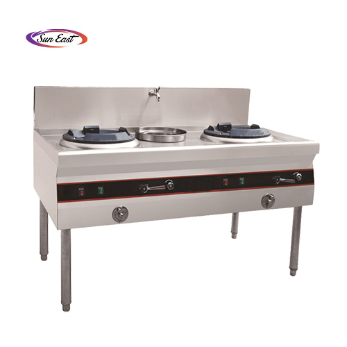 [JD-EB-1578] GAS BLOWER RANGE 2 BURNER WITH 1 SOUP RING