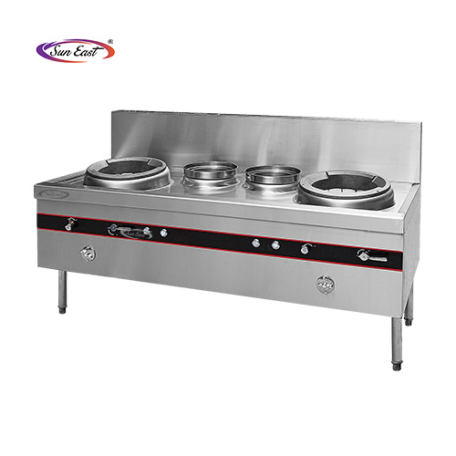 GAS BLOWER RANGE 2 BURNER WITH 2 SOUP RING