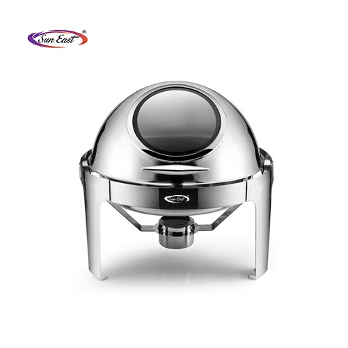Round Chafing Dish With Window