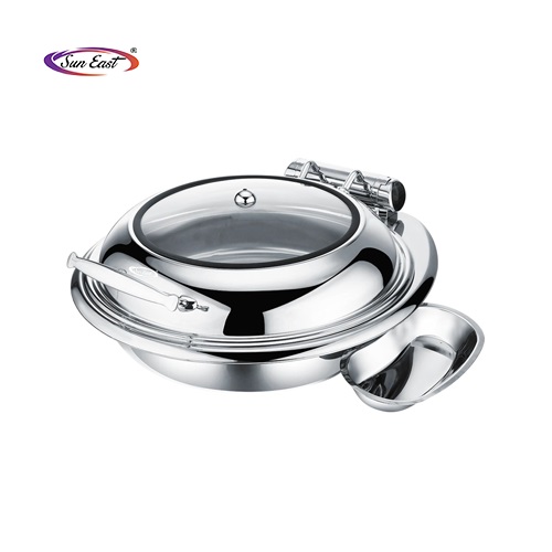 Hydraulic Round Chafing Dish With Window