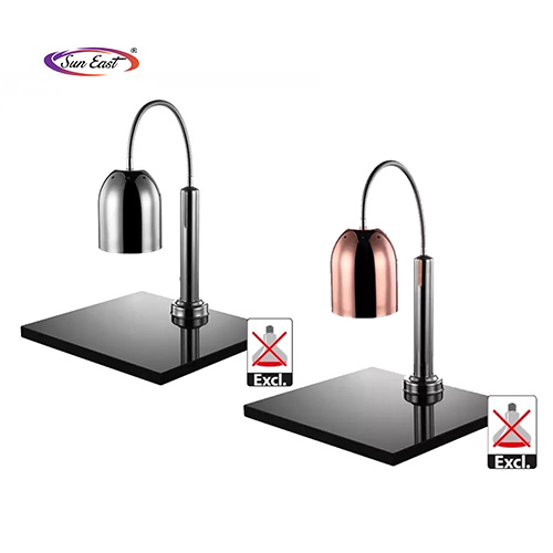 Carving lamp Single Head Standing With Marble Stone