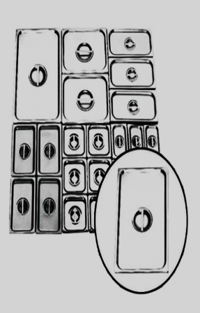 [R111-C] Food Pan Cover (1/1)