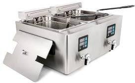 [DF350- 9L2] ELECTRIC DEEP FRYER TWIN TANK