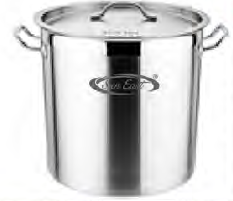 304 STAINLESS STEEL POT, COMPOSITE BOTTOM 300xH300