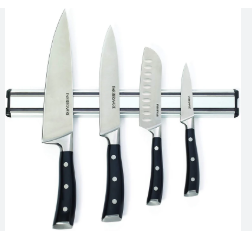 [KT-MKR40] DH SS MAGNETIC KNIFE RACK 40CM Aluminum，41.5*4.5*