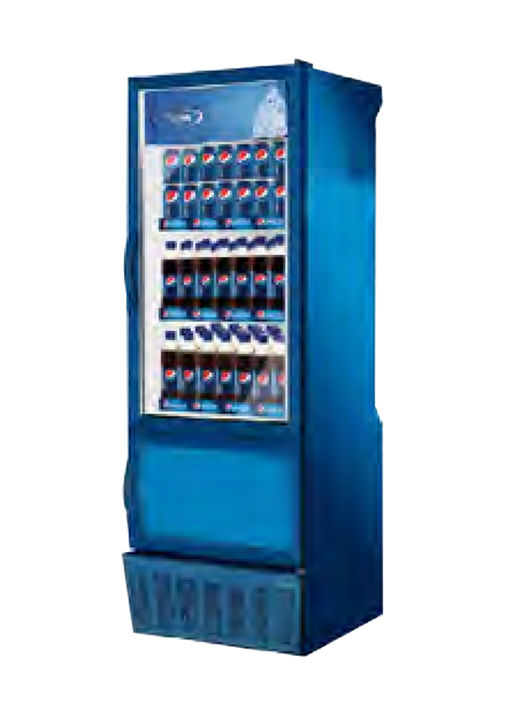 [SLP400VHA] Display Cooler 1 Door Cap. 400L W/ Under Storage