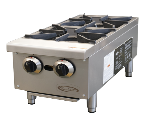 GAS STOVE 2 BURNER W/ STAND